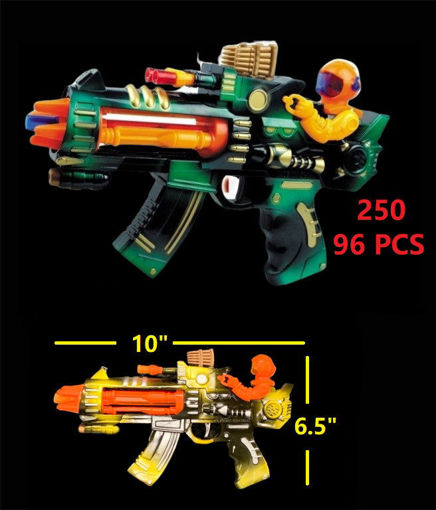 Picture of Camuflage B/O Gun 96 pc