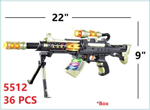 Picture of Special Shot Machine Gun w/Sound & Light 36 pc