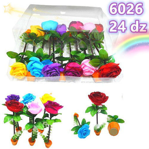 Picture of Flower Pen w/Stand 24 dz