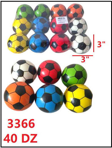 Picture of Foam Soccer Ball 2.85" 40 dz