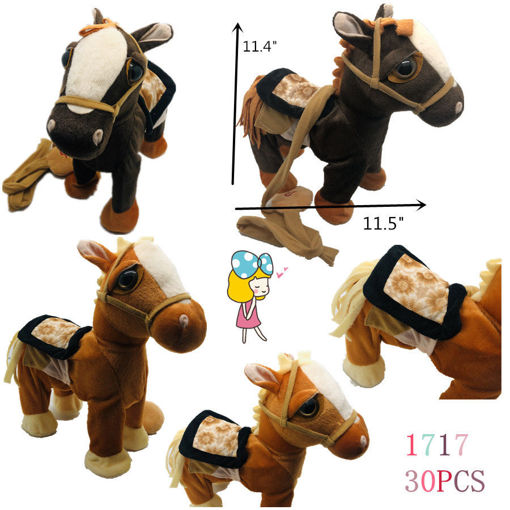 Picture of B/O Walking Horse w/Leash 30 pcs