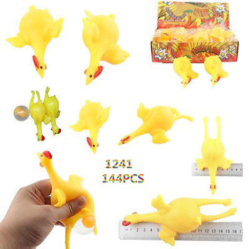 Picture of 15CM Funny Squishy Chicken & Egg 12 DZ
