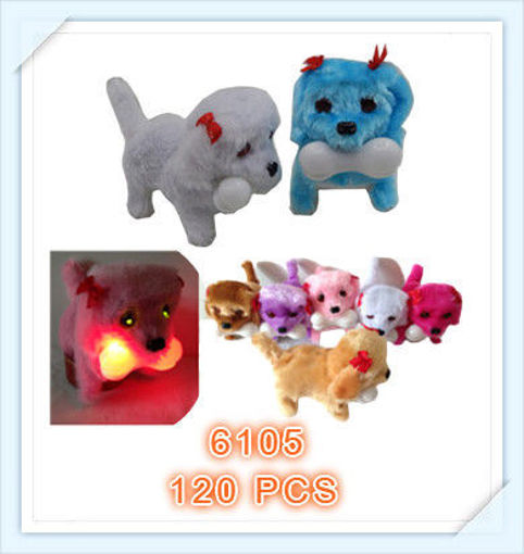 Picture of Light Up Walking Dog With Bone 120pcs