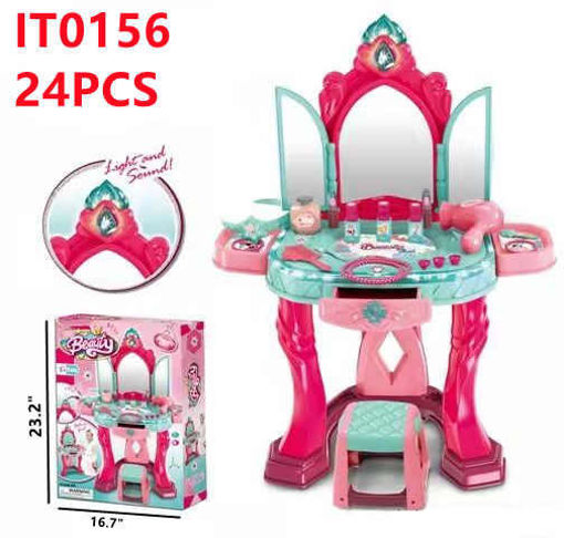 Picture of Princess Vanity Table w/Light & Sound 6 PCS