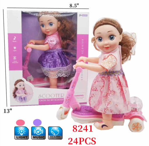 Picture of Princess Doll w/Scooter 24 PCS