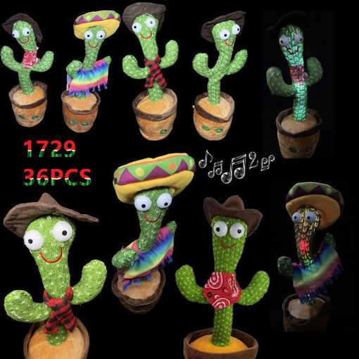 Picture of Dancing Singing Cactus 36 PCS