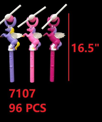 Picture of Unicorn Flashing Windmill Wand 96 pc