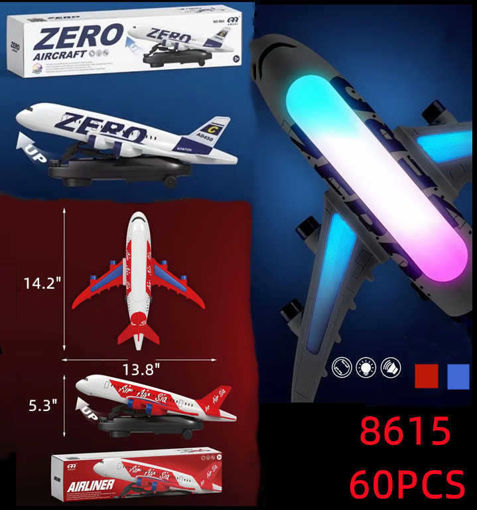 Picture of B/O LED Airplane 60 PCS