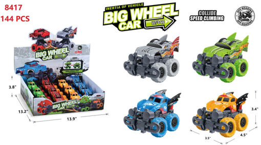 Picture of Big Wheel Friction Car 12 dz