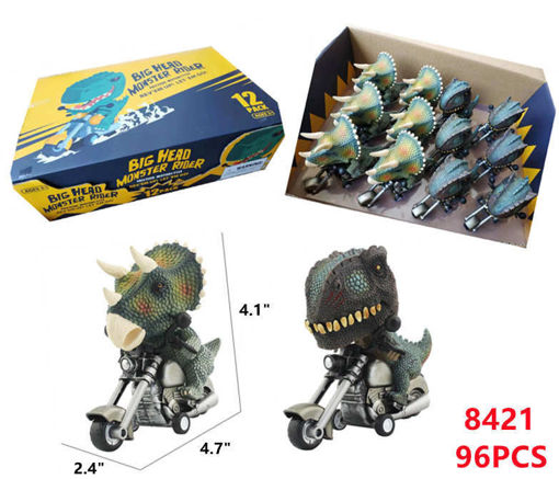 Picture of Dinosaur Friction on Motorcycle 96 PCS
