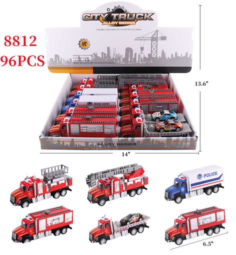 Picture of Rescue Friction Truck 96 PCS