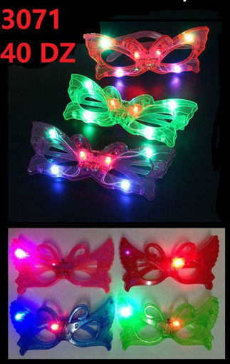 Picture of Light Up Butterfly Glasses 40 dz