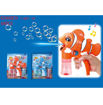 Picture of Fish-Solid Color Musical Bubble Gun 48 pc