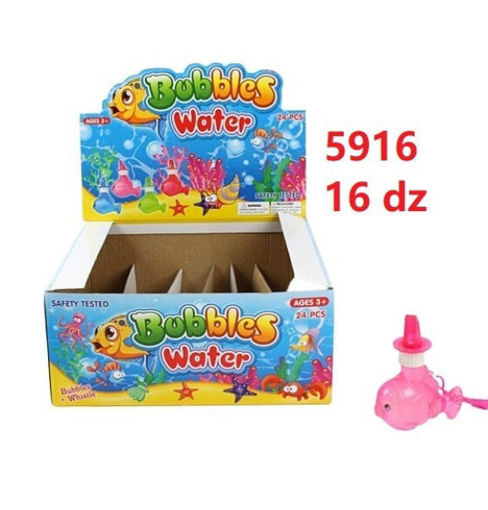 Picture of Fish Bubble w/Whistle 16 dz