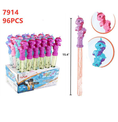 Picture of Unicorn Bubble Stick 8 dz