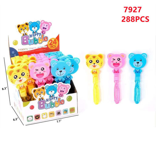 Picture of Animal Clapper Bubble Stick 24 dz