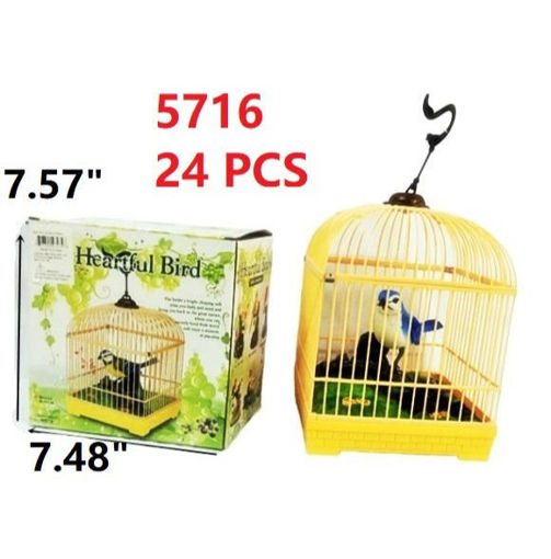Picture of Heartful Bird Cage Motion-Sound 24 pc
