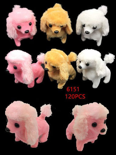 Picture of B/O Assorted Color-Long Ear Walking Dog 120 pc