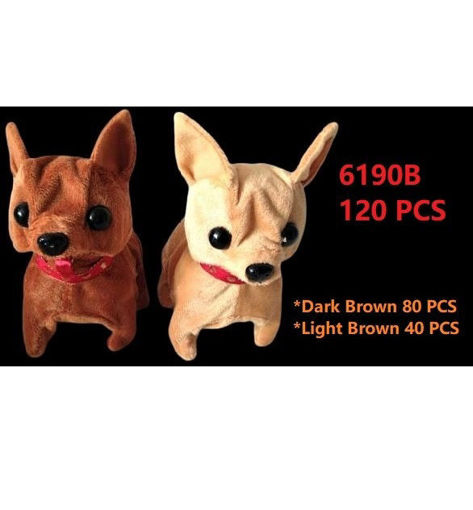 Picture of Chihuahua Walking Dog (Brown) 120 pc