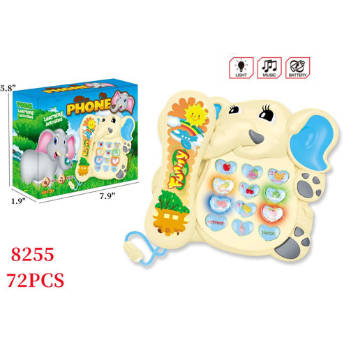 Picture of Elephant Telephone w/Music 72 PCS
