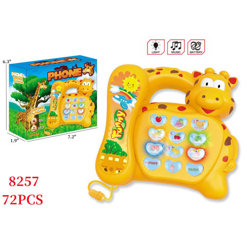 Picture of Giraffe Phone w/Music  72 PCS
