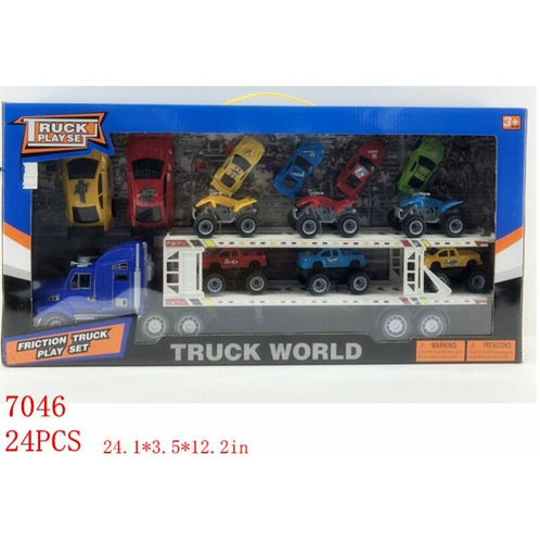 ABC Trading Wholesale. Friction Truck Play Set 12 pc | Spielkaufläden