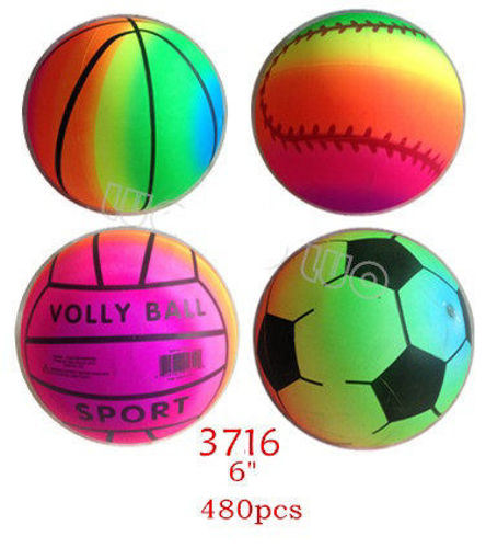 Picture of Assorted Styles Rainbow-Ball 6" 40 dz