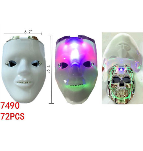 Picture of Double Layer LED Skull Mask 72 pc