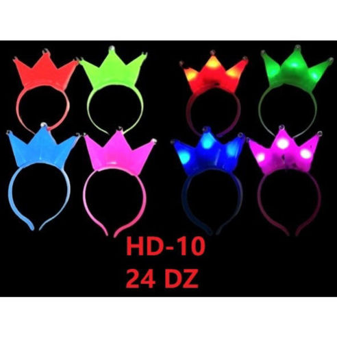 Picture of Assorted Color Flashing Crown 24 dz (HD-10)
