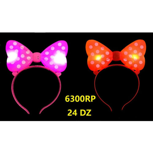 Picture of Flashing Bowtie ONLY Red & Pink 24 dz