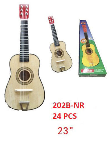 Picture of 23" Natural Color Guitar 24pc