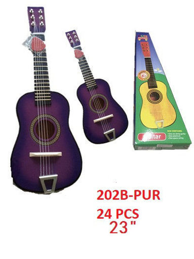 Picture of 23" Purple Color Guitar 24pc