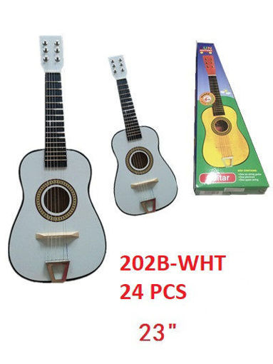 Picture of 23" White Color Guitar 24pc
