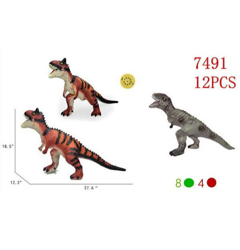 Picture of Giant Carnotaurus Dino w/Sound 12 pcs