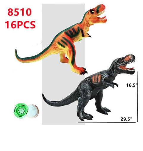 Picture of Dino Figures w/Sound 16 PCS