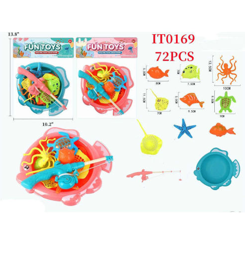 Picture of Fishing Set in Poly Bag 72 PCS