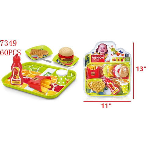 Picture of Burger Platter Set 60 pc