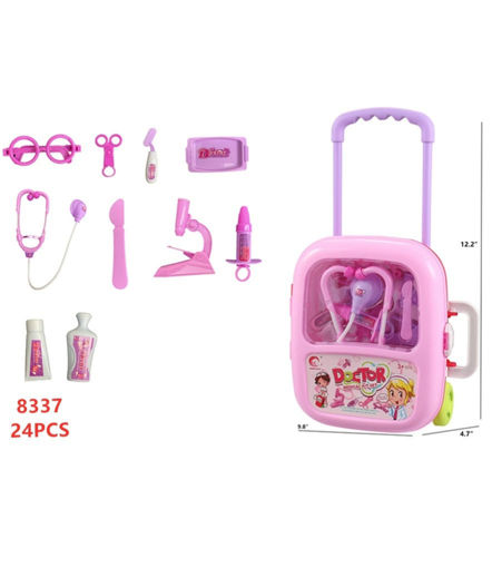 Picture of Little Nurse Luggage Playset 24 pcs