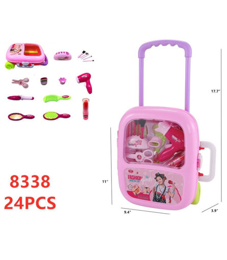 Picture of Little Beauty Luggage Playset 24 PCS