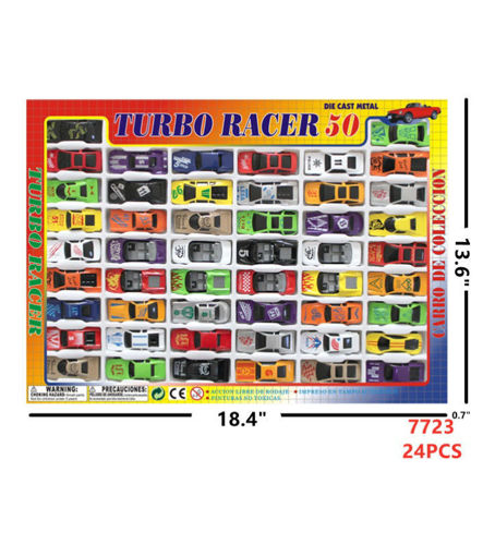 Picture of Turbo Racer Cars 24 PCS
