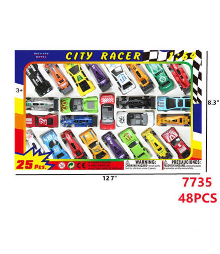 Picture of 25pcs CIty Racer Mini Car Models 48 PCS