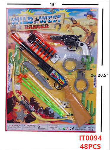 Picture of Wild West Cowboy Gun Set 48 PCS