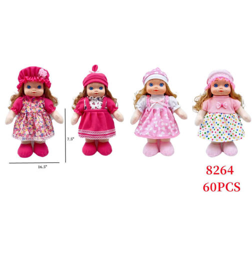 Picture of 14" Girl Doll w.Sound 60 PCS