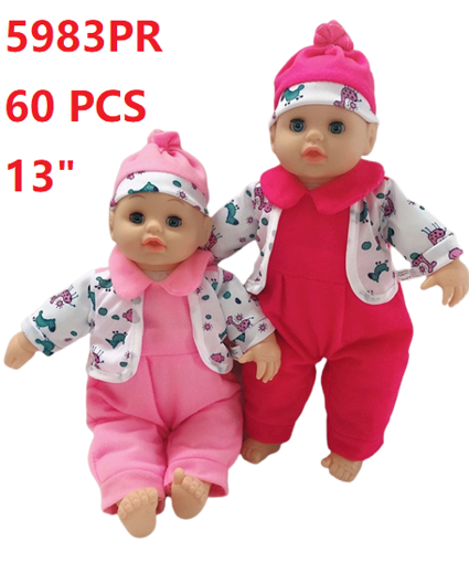 Picture of Pink & Red Baby Doll 60 pc