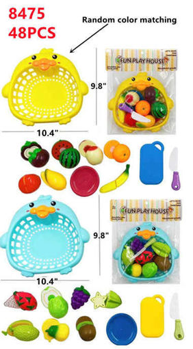 Picture of Fruit w/Duck Basket Playset 48 PCS