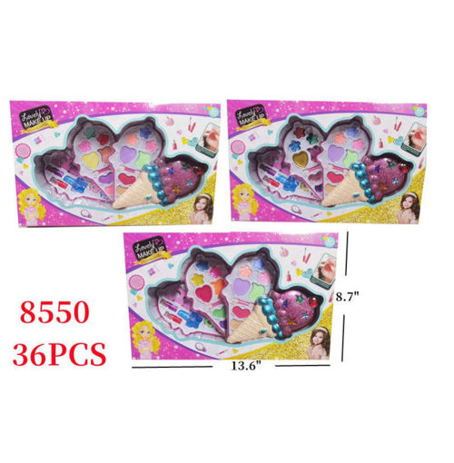 Picture of Glitter Ice Cream Makeup Playset 36 PCS