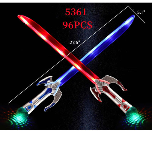 Picture of Flashing Sword w/Sound & Disco ball Fancy Handle 96 PCS