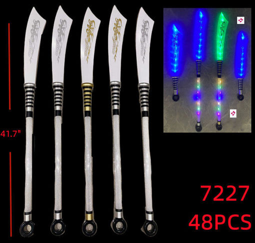 Picture of Led Long Sword with Sound 48 PCS