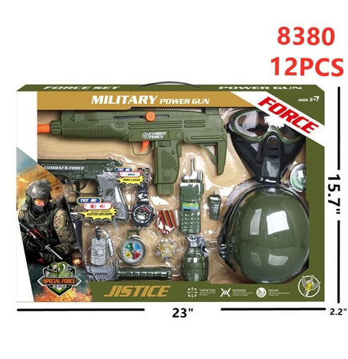 Picture of Military special force play set 12 pcs