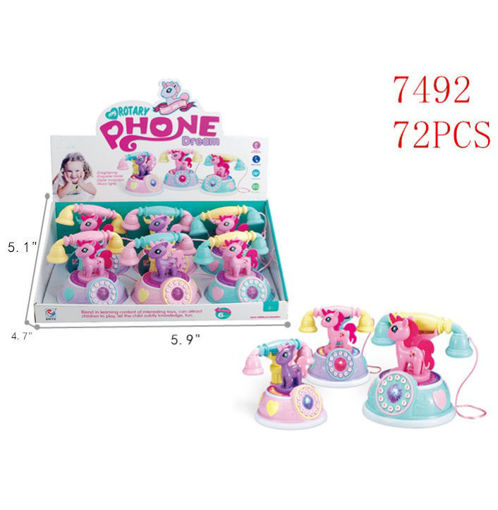 Picture of Stylish Unicorn Dream Telephone 72 pcs